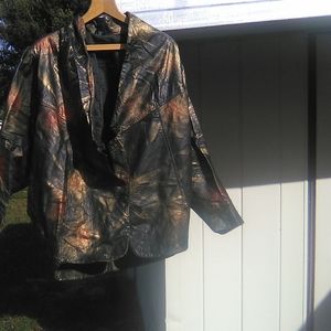 Vintage Womans Funky Leather